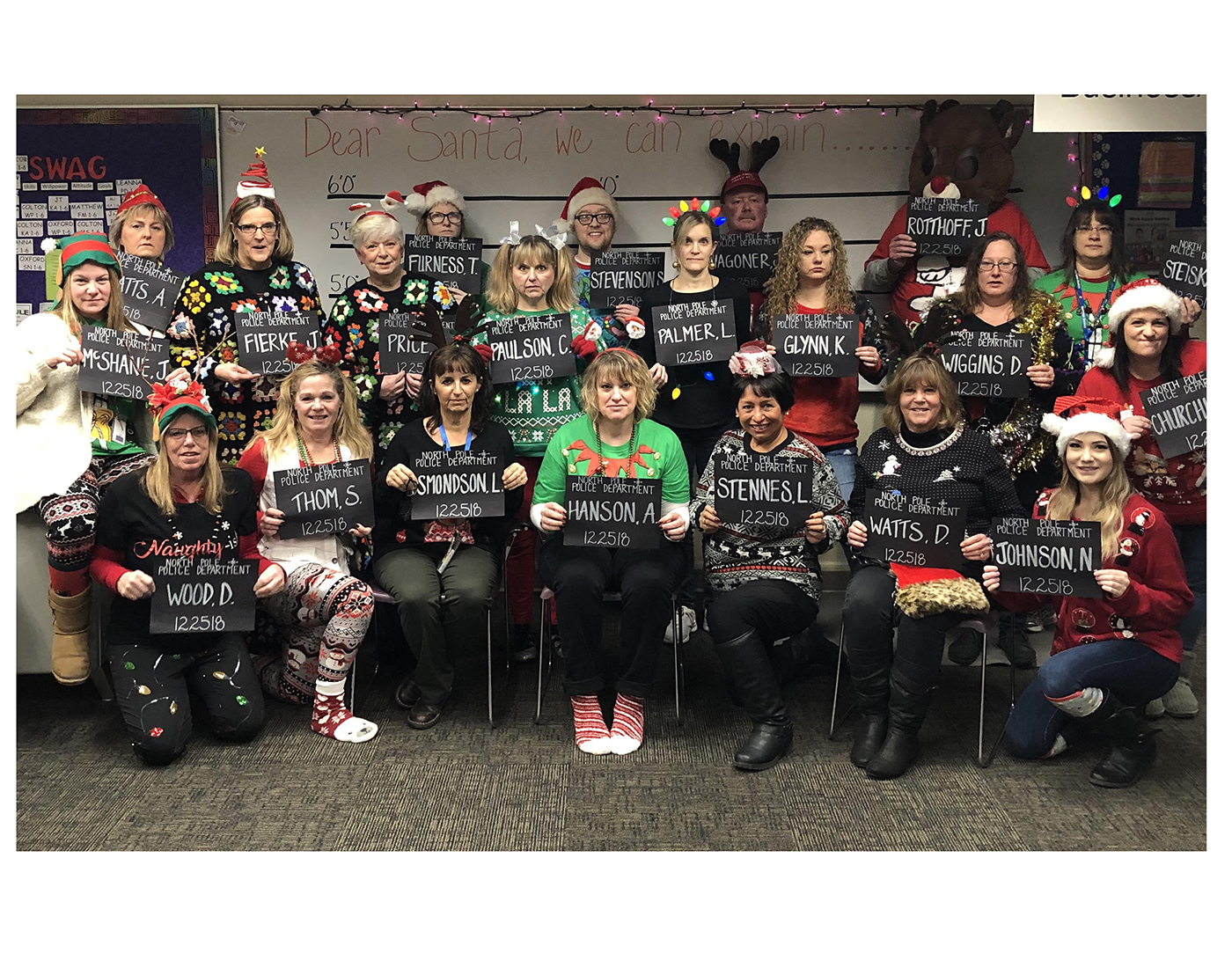 Christmas PHOTO CONTEST:  Holiday Greeting from OHS Staff