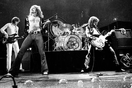 Led Zeppelin performing
Source: Rolling Stone Magazine
