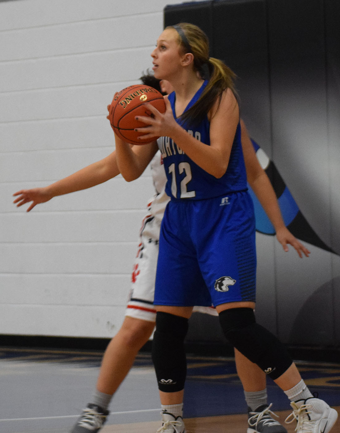 OHS Girls Basketball working it on the court