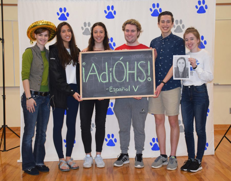 OHS Magnet photo booth held on May 9 and 10