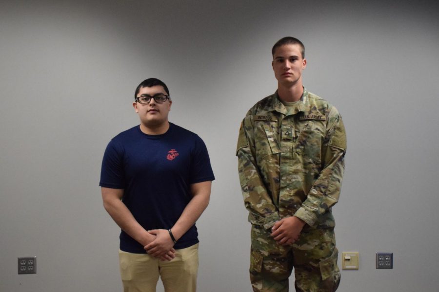 Daniel Garces and Spencer Intress will be serving our country next year.