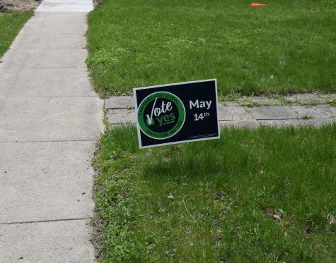 Vote Yes yard sign