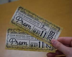 2019 OHS Prom tickets
