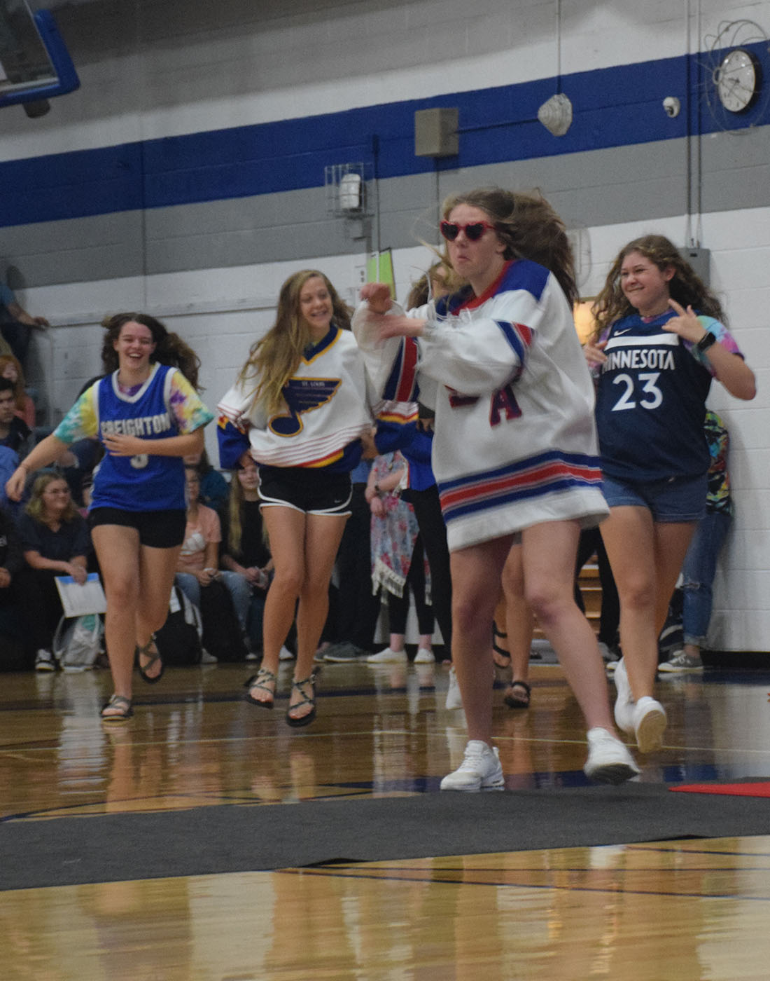 Homecoming committee rock and rolls out 2019 pepfest