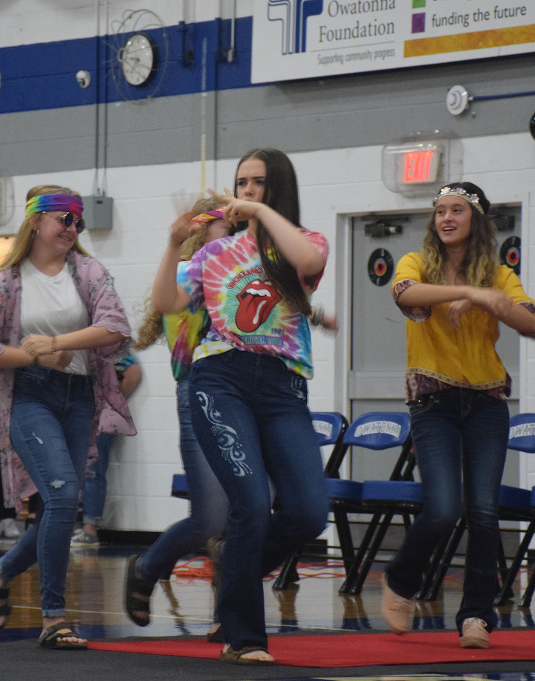 Homecoming committee rock and rolls out 2019 pepfest