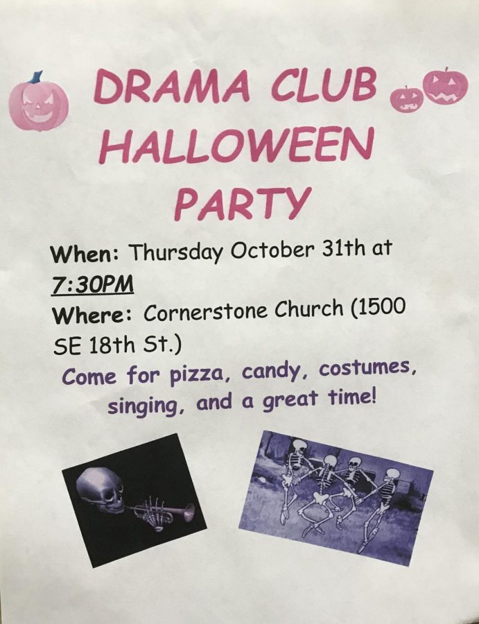 OHS Drama Club is getting spooky 