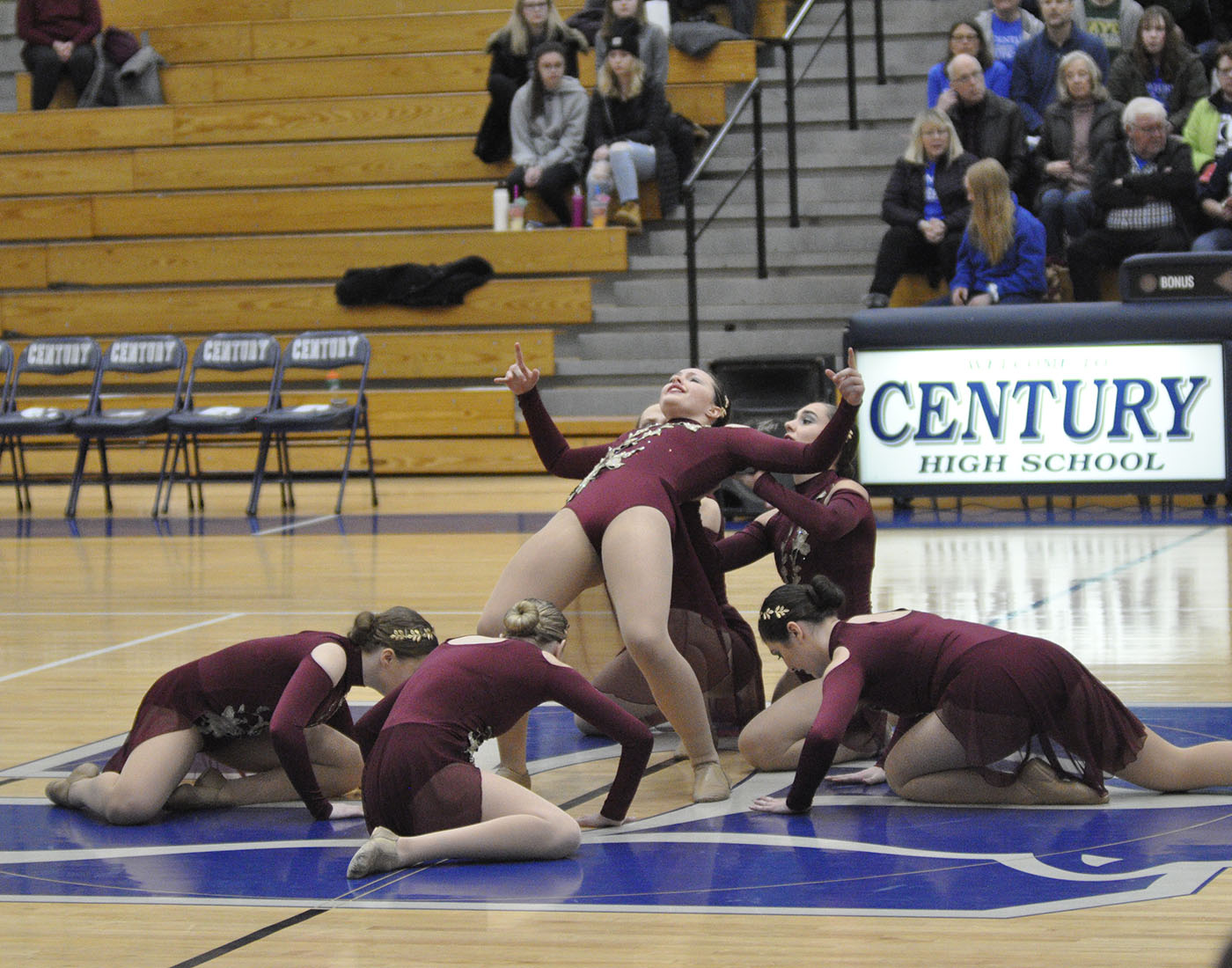 Dance team at a glimpse