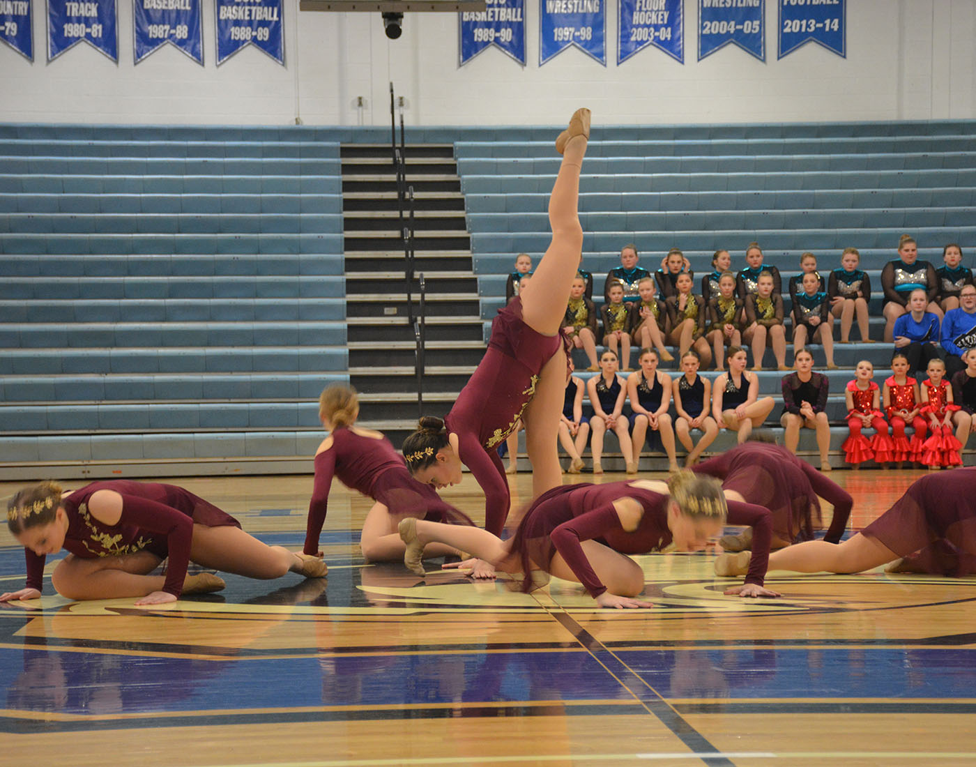 Dance team at a glimpse