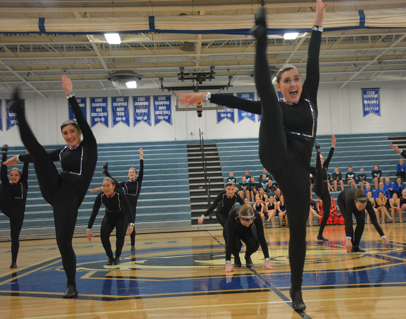 Dance team at a glimpse