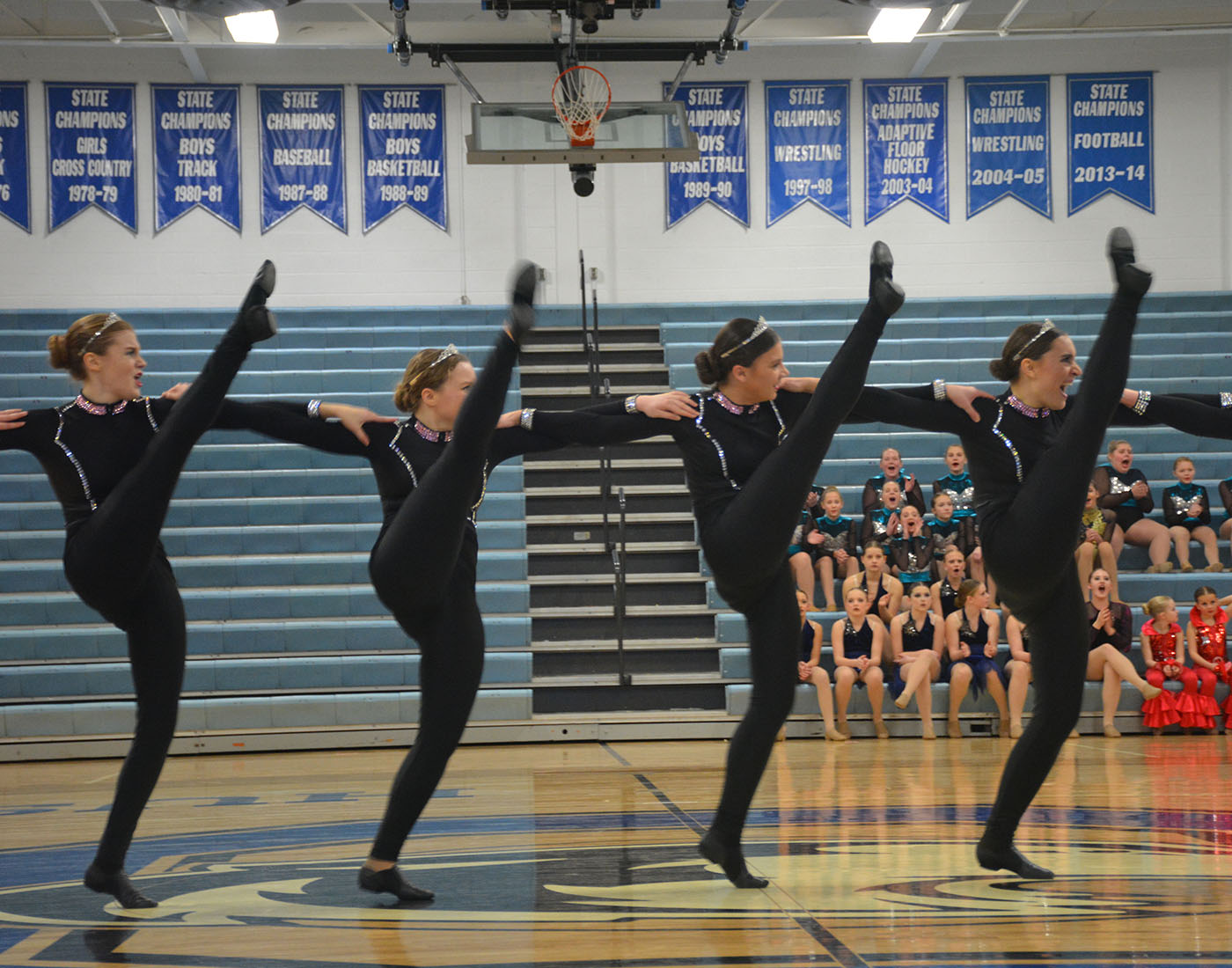 Dance team at a glimpse