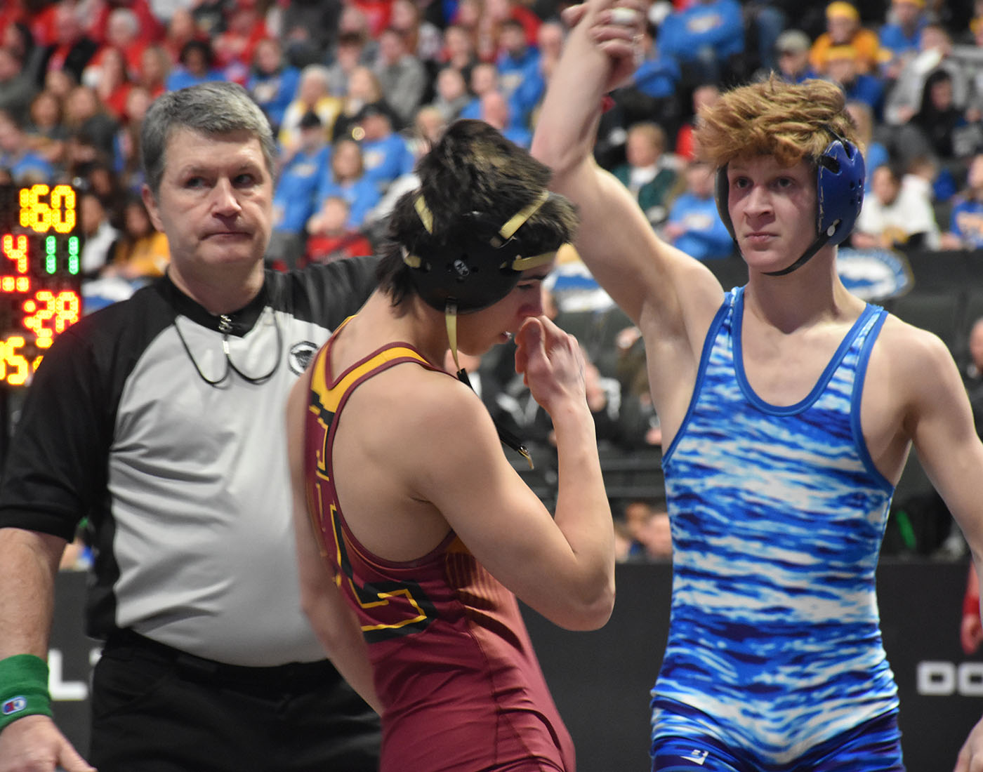 Photo Gallery: State wrestling match Feb. 27