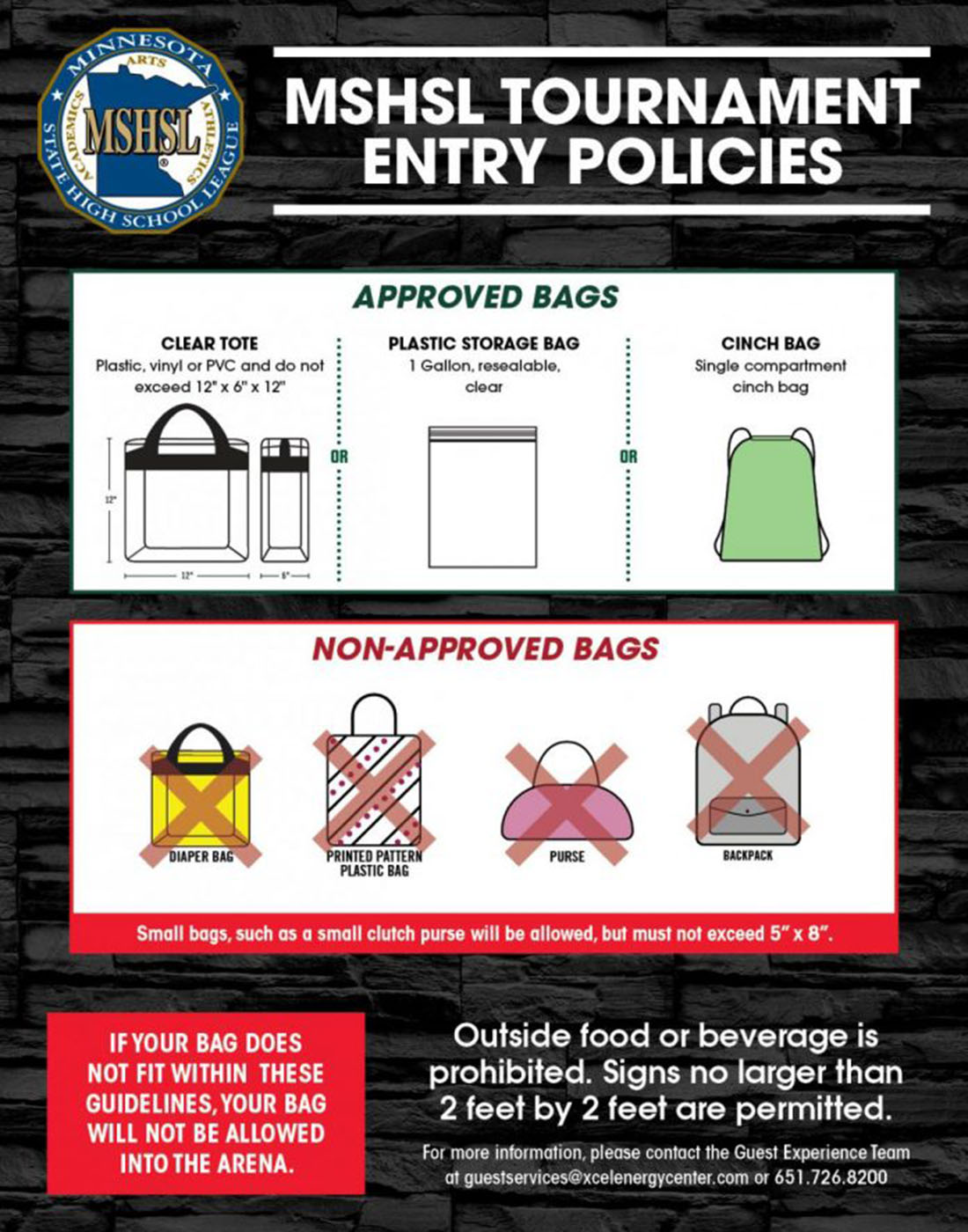 State wrestling presale and policies