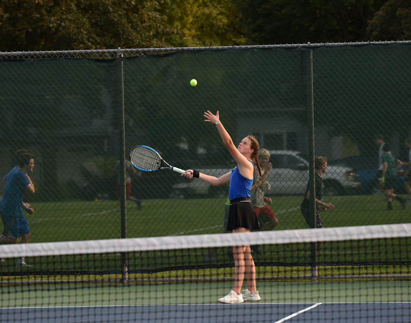 OHS Girls Tennis comes out on top