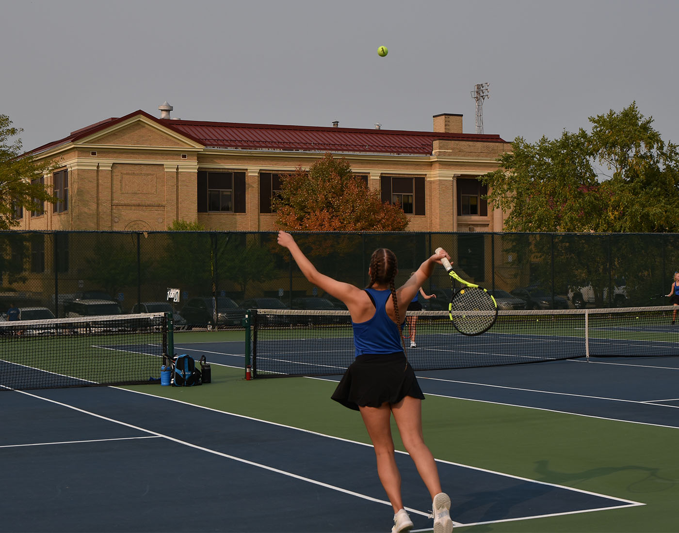 OHS Girls Tennis comes out on top