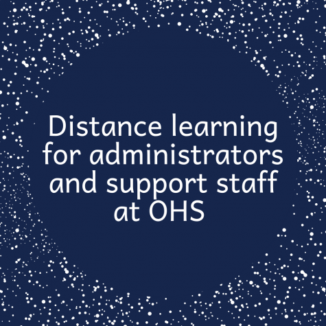 OHS has been in the distance learning model since Nov. 17