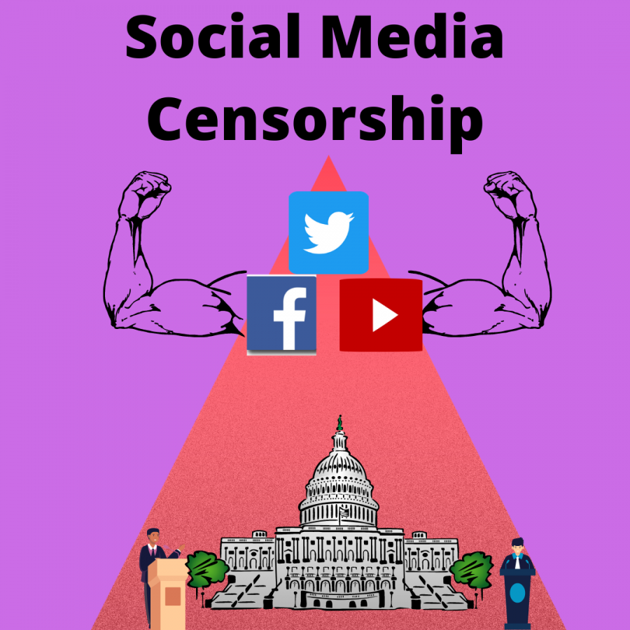 Social media companies use their power to censor government officials.