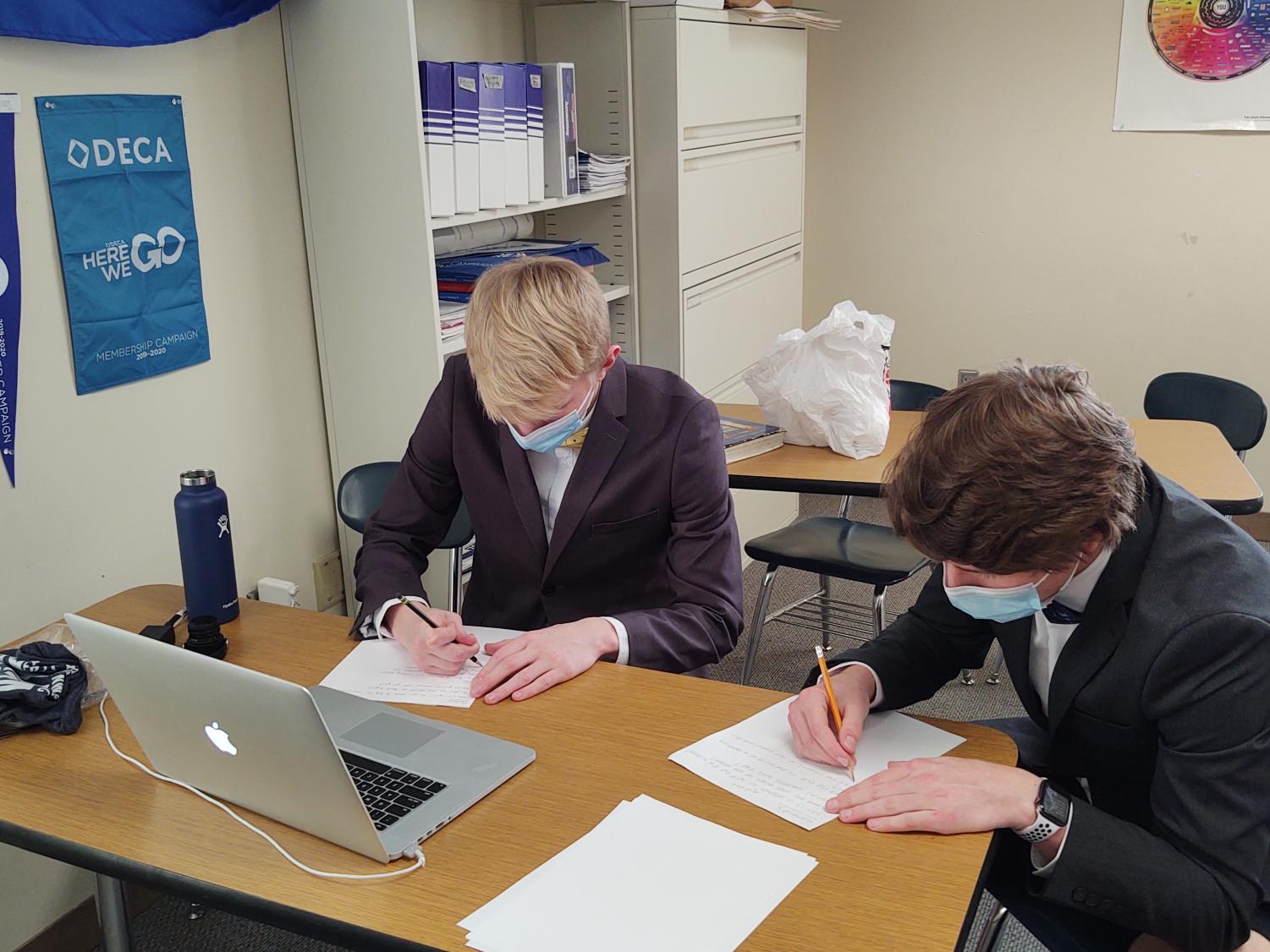 OHS DECA competes virtually at state