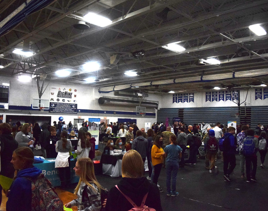 OHS held the college and career fair on Nov. 3 in the gymnasium 