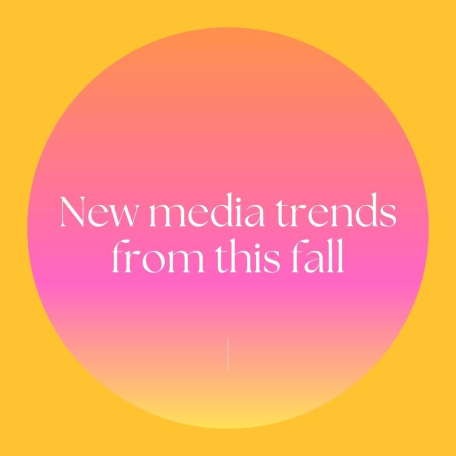 Looking into some of the new trends from fall this year
