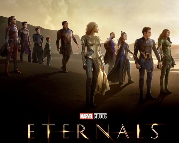 Eternals, the newest edition to the MCU
Source: Attractions Magazine