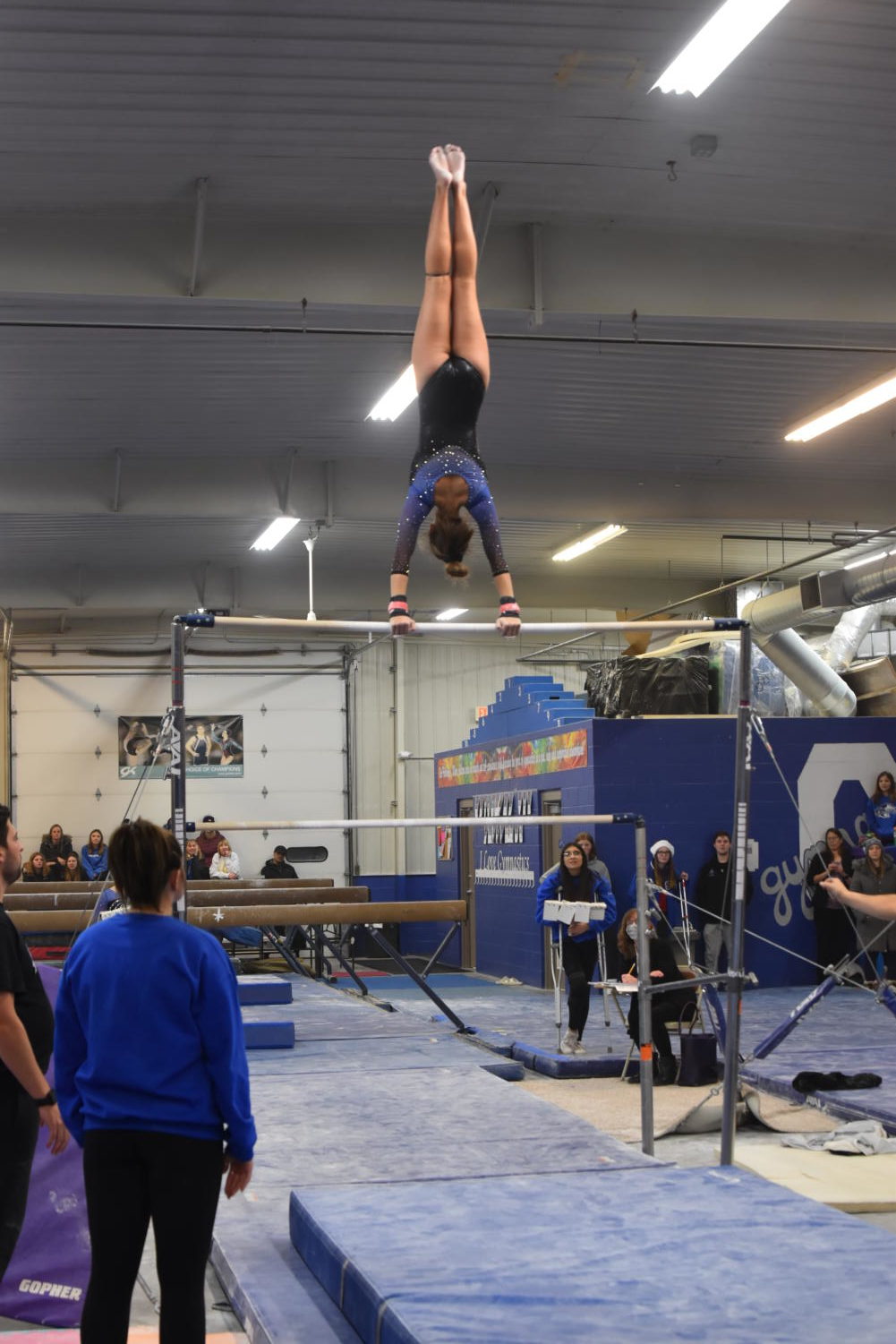 Owatonna gymnastics flipping to victory