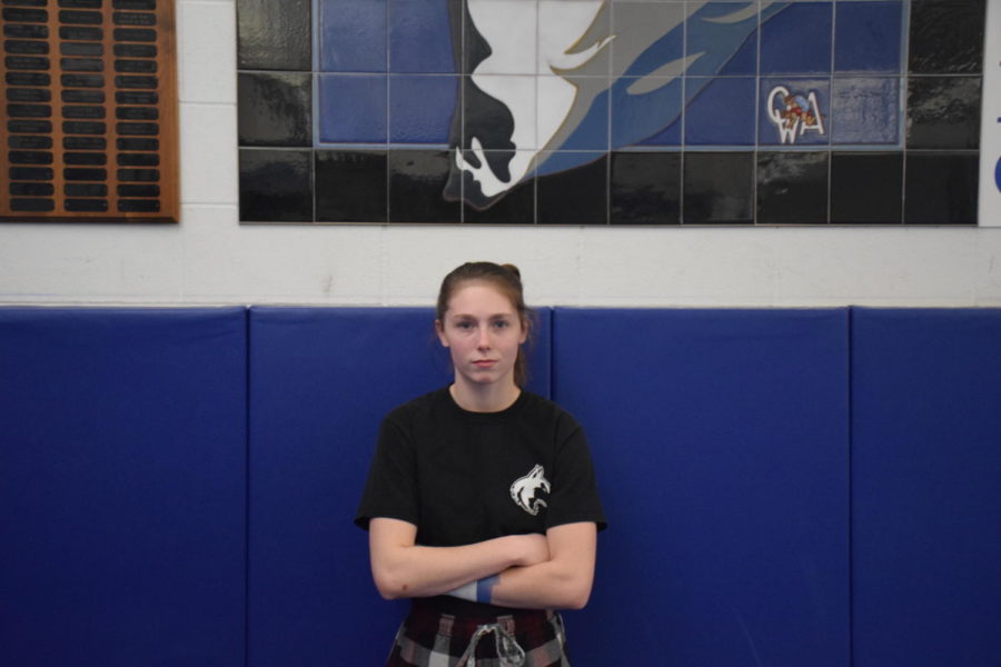 In February, Owatonna Huskies senior and wrestling captain Rian Grunwald qualified for the inaugural girls state tournament and commits to UW - Stevens Point.
