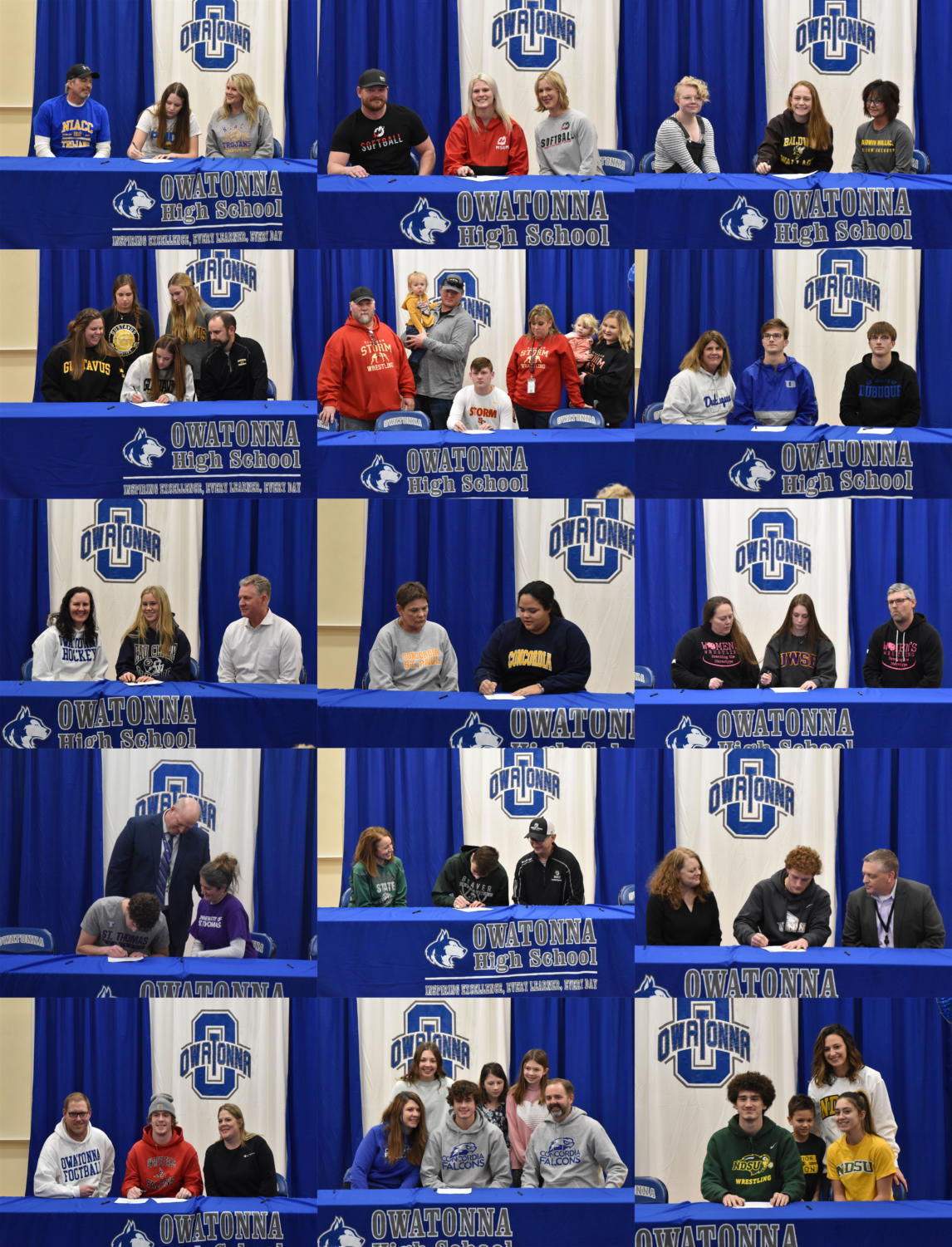 NCAA Signing Day Photo Gallery