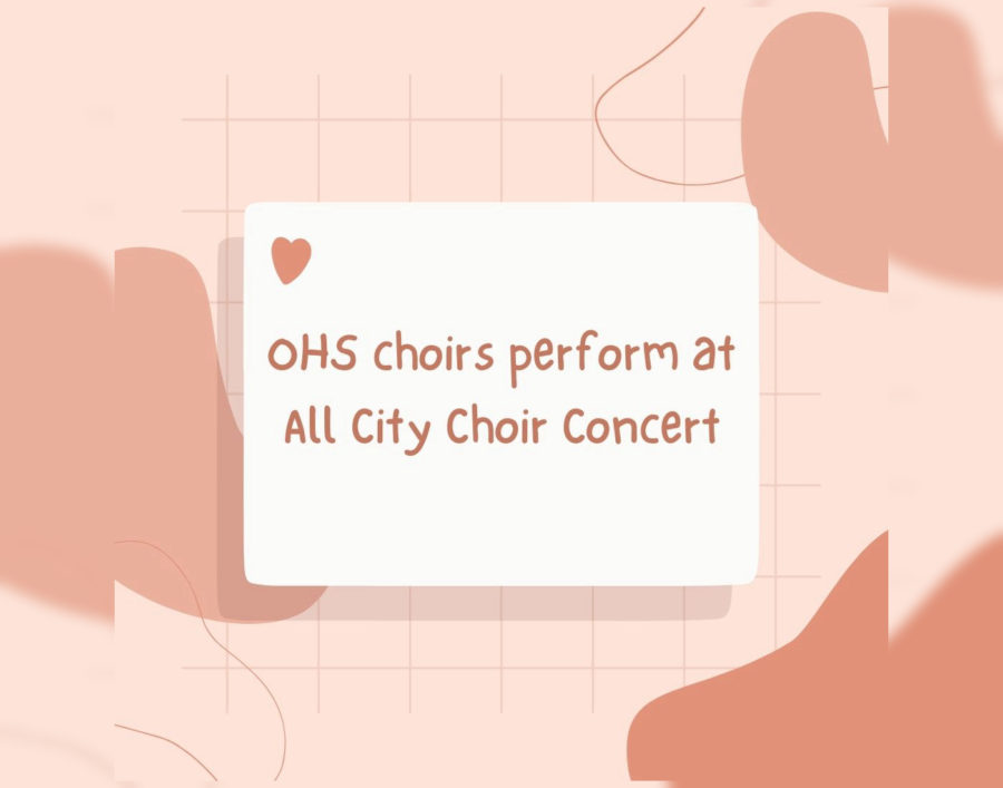 OHS choirs perform at All City Choir Concert