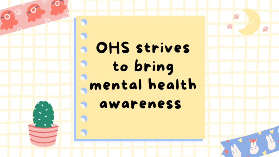 OHS student council holds week long events to help bring awareness to mental health