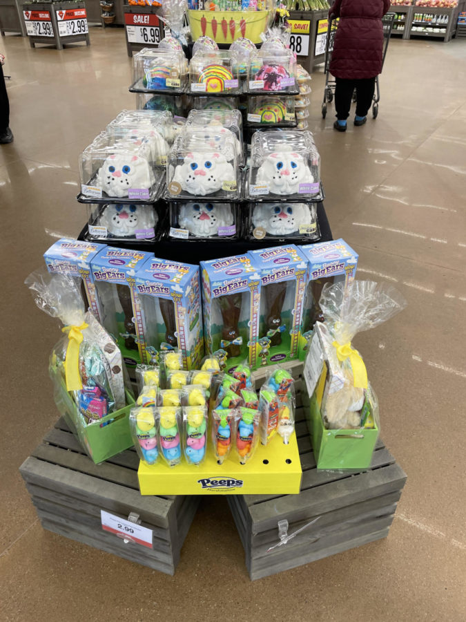 Easter Candy is on display at Hy Vee