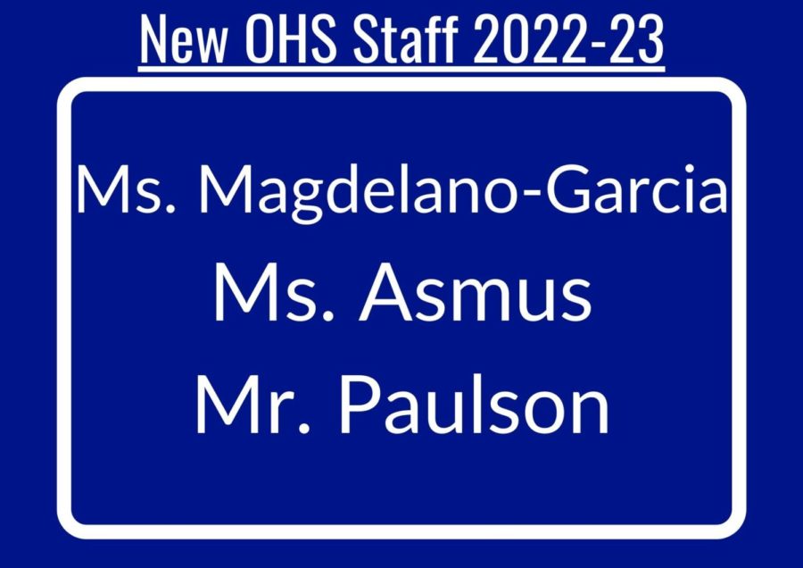 OHS welcomed 12 new teachers this year. Profiles will be featured throughout the week.
