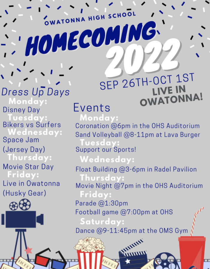 OHS Student Council is hosting numerous events this week. 