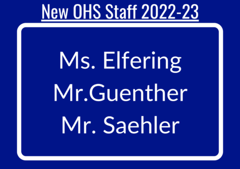 OHS welcomed 12 new teachers this year. Profiles will be featured throughout the week.