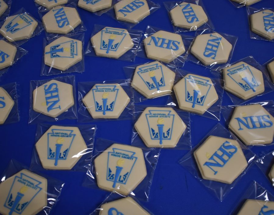 The cookies all new NHS members get after the ceremony.