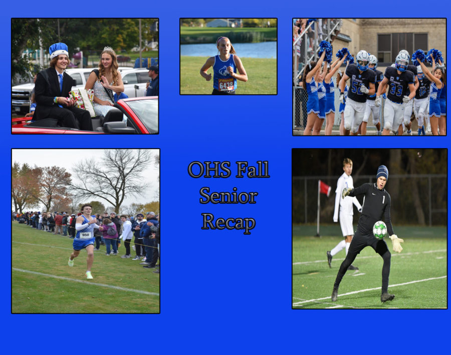 Photos of notable students and events during first quarter of OHS.