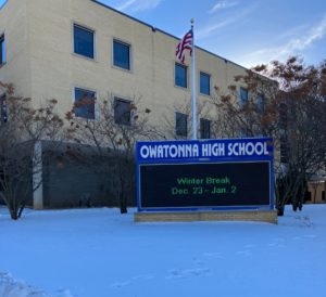 Looking forward to Winter Break with snow in the air at OHS.