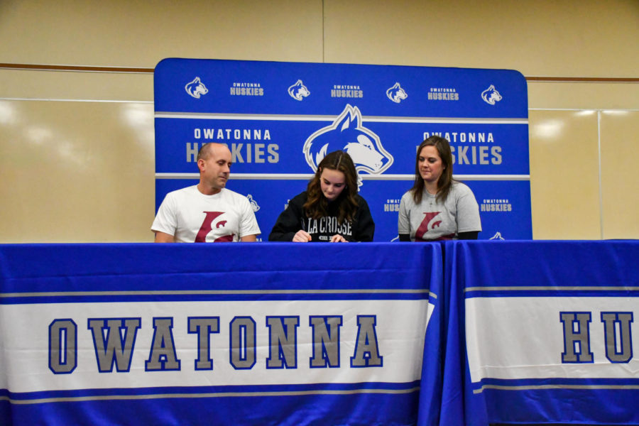 Kiara Gentz plans on attending University of Wisconsin. La Crosse to run cross country and track and major in Exercise Science.