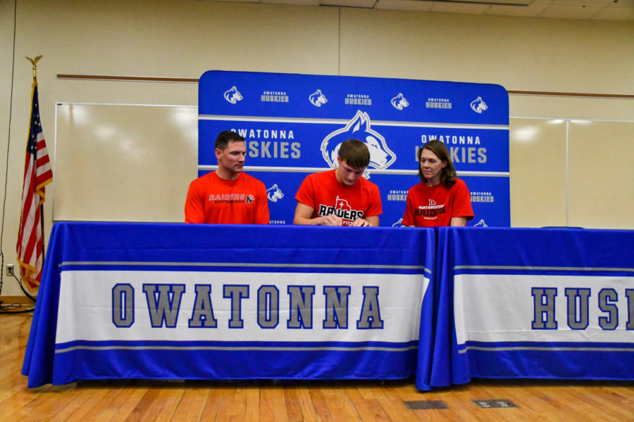 Justin Gleason plans on attending Northwestern College to compete in track & field and major in Business.