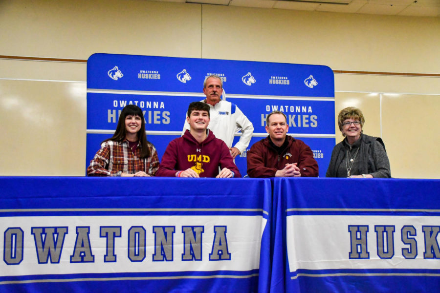 Drew Henson plans on attending University of Minnesota, Duluth to play football and major in Professional Sales.