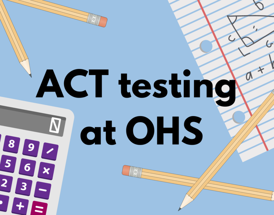 With spring around the corner, OHS is ramping up ACT testing. 