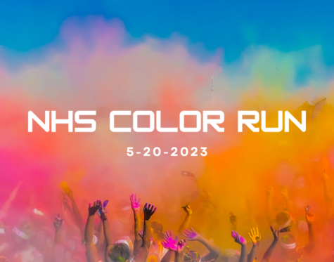 The National Honor Society is holding their first color run at Lake Kohlmier on May 20. 