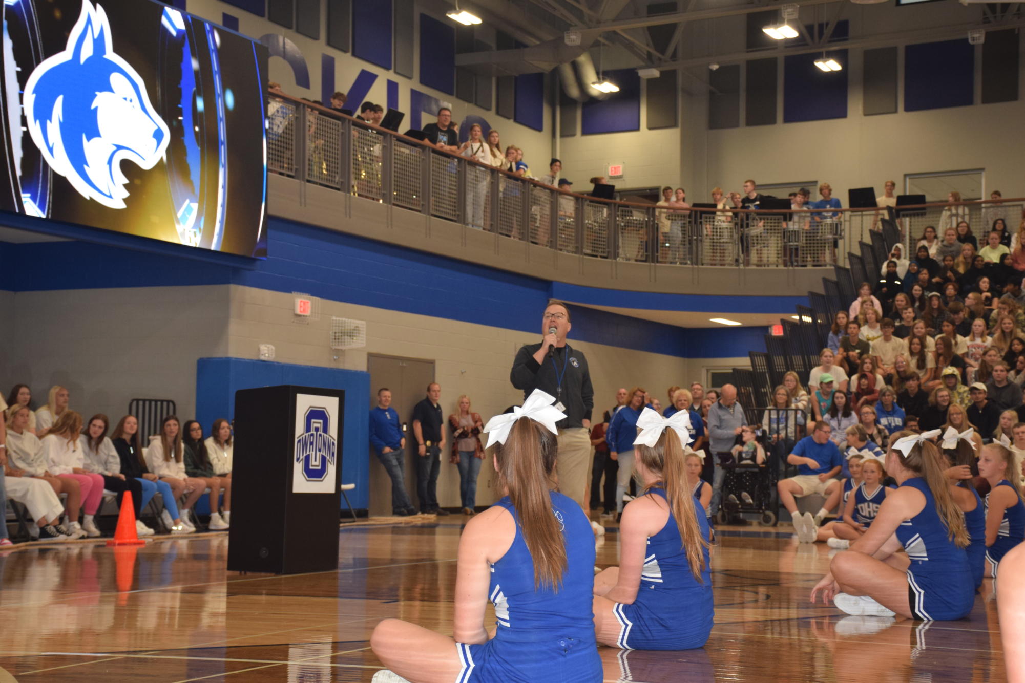 First pepfest in the new OHS