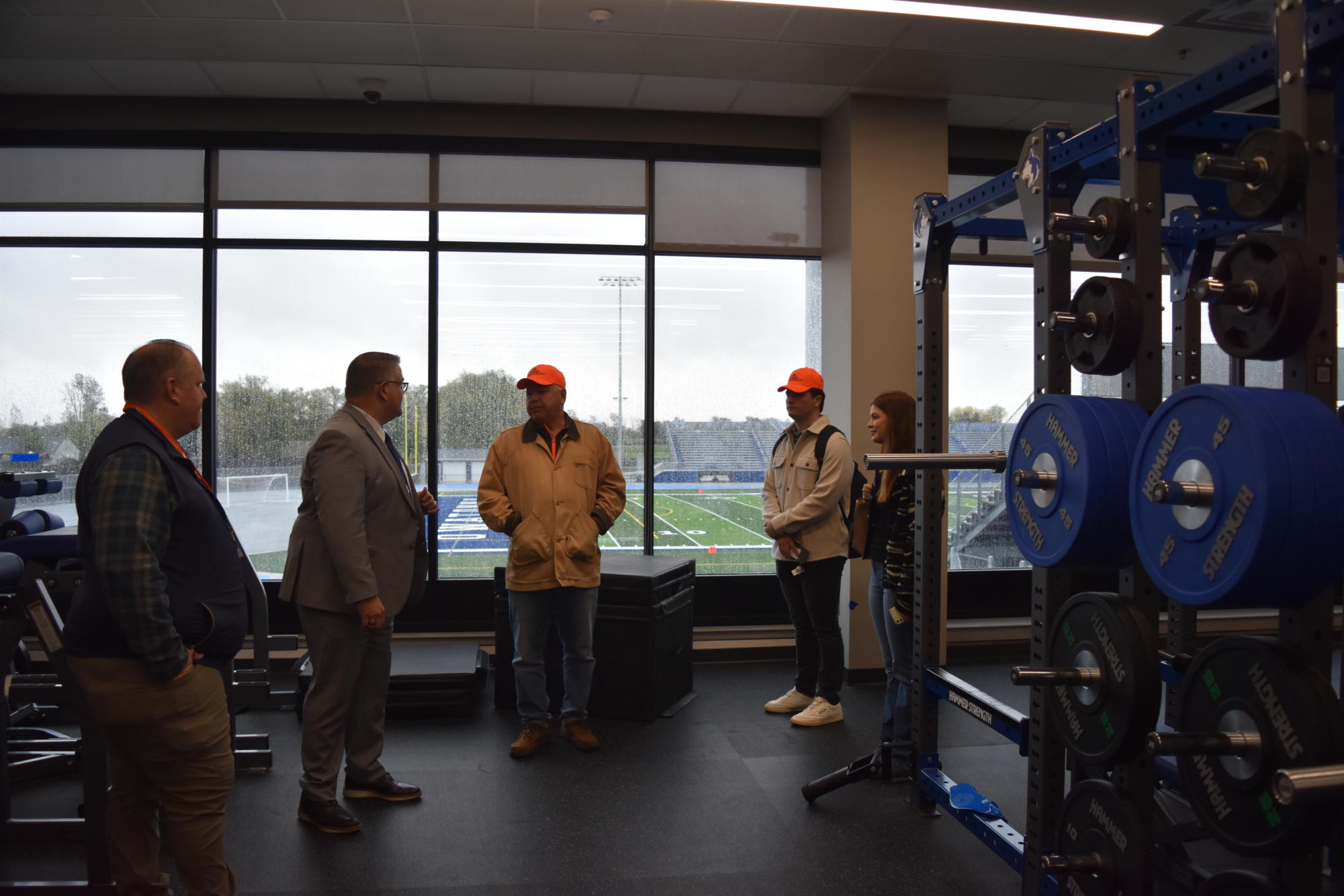 Governor Tim Walz tours new OHS