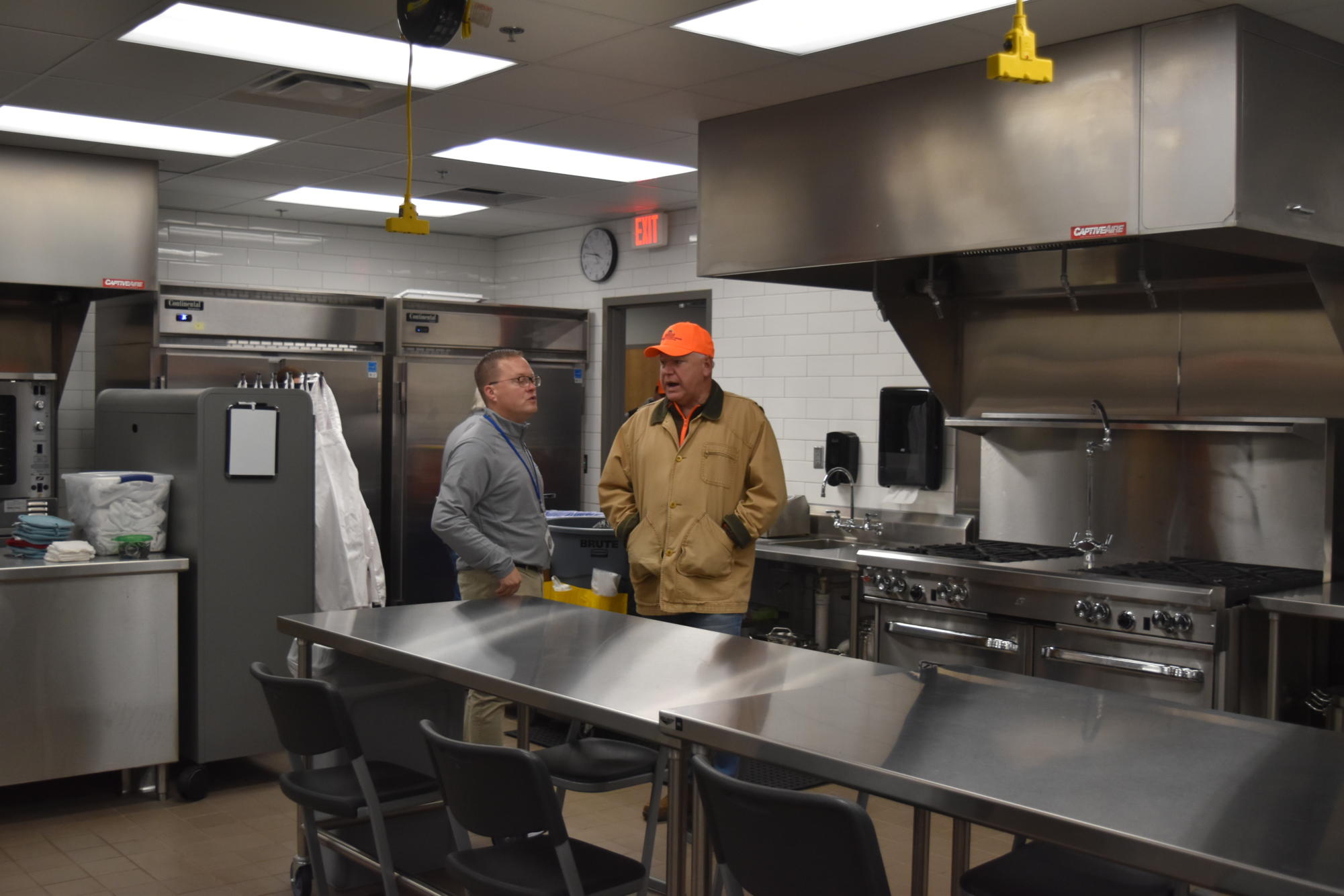 Governor Tim Walz tours new OHS