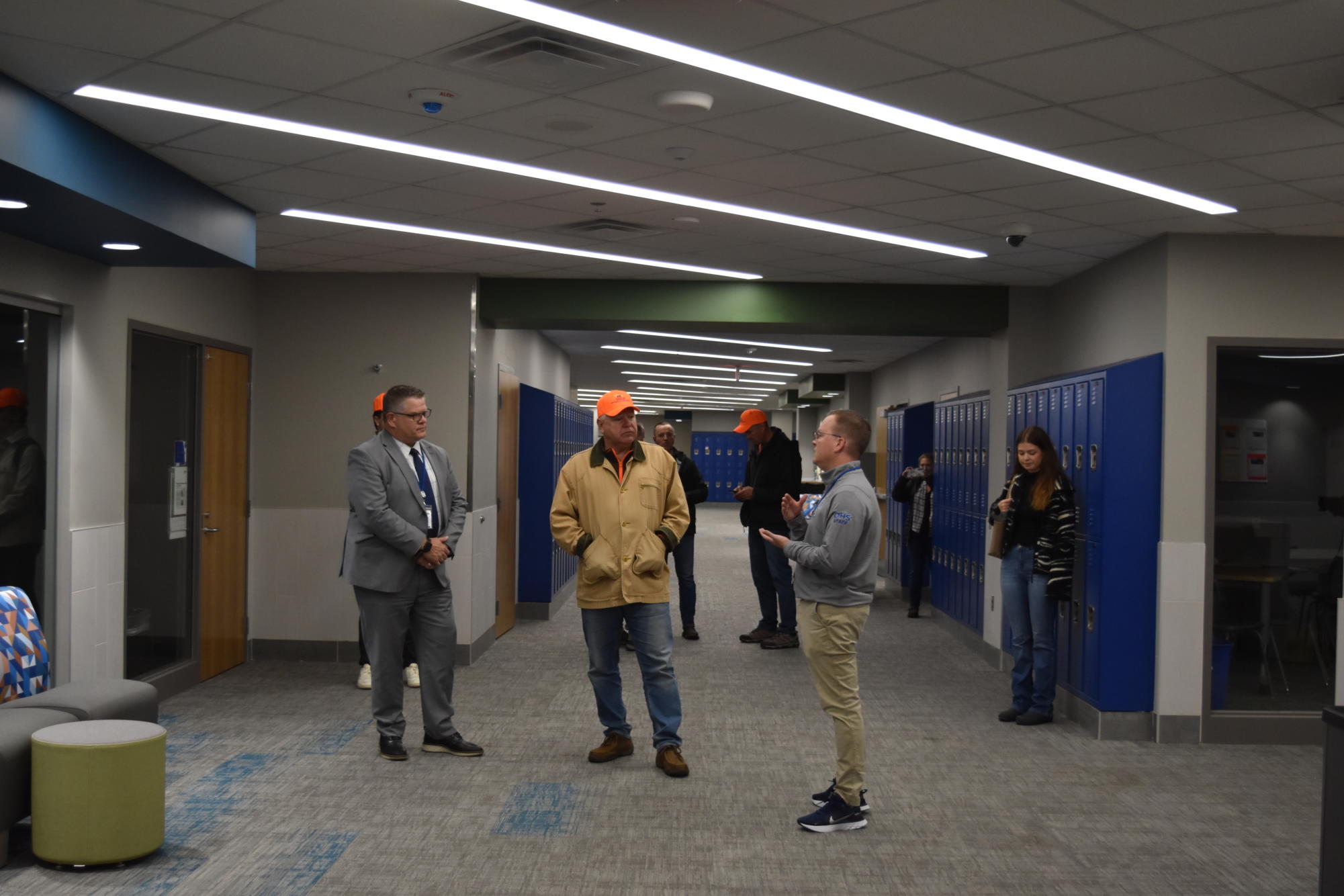 Governor Tim Walz tours new OHS