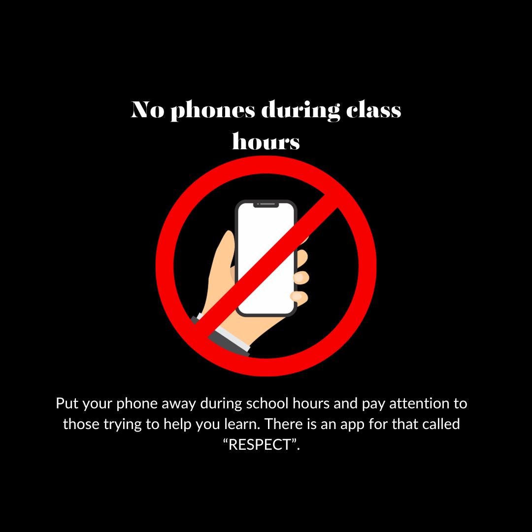 OHS should implement the no-phone policy.