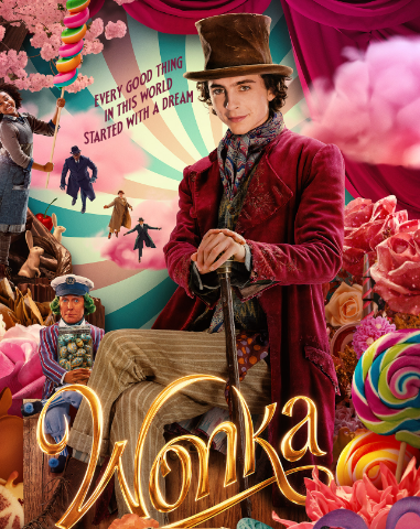 Source: Wonka Movie Website, main cast for Wonka posing for their official movie poster.