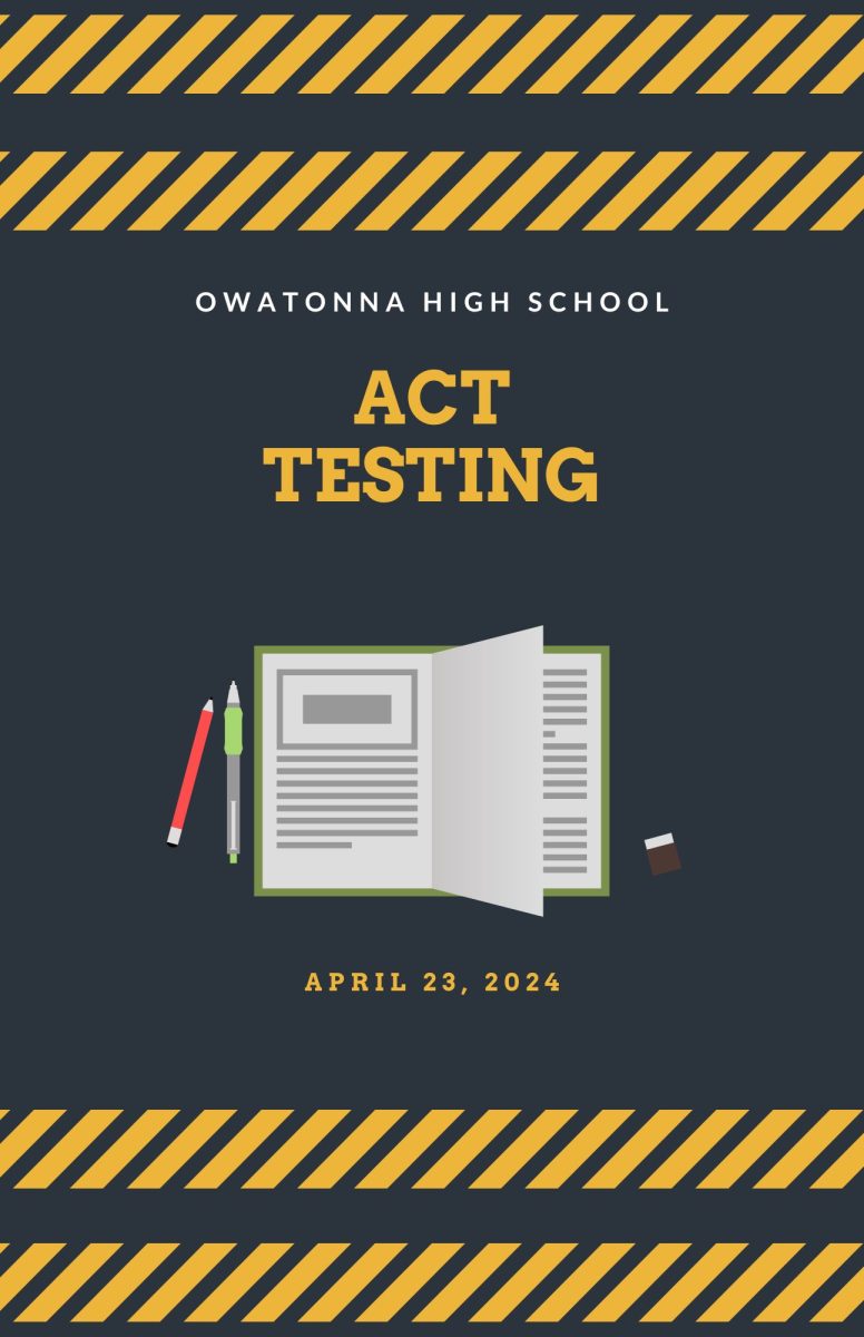 ACT Testing is scheduled for April 23rd for  juniors at OHS. 