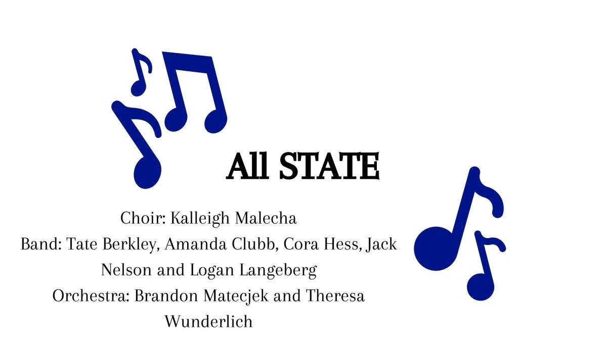 All State Representatives in Choir, Band, and Orchestra
