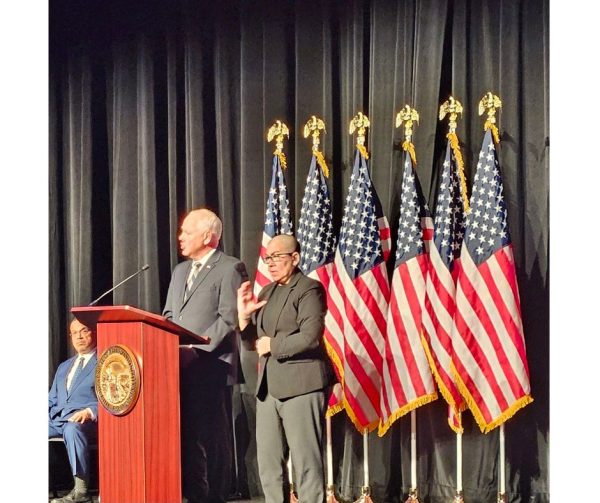 MN Governor Tim Walz gave his State of the State Address at OHS. 